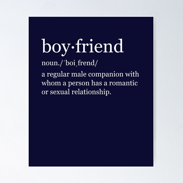 Item preview, Boyfriend Meaning Gift designed and sold by SJRoil.