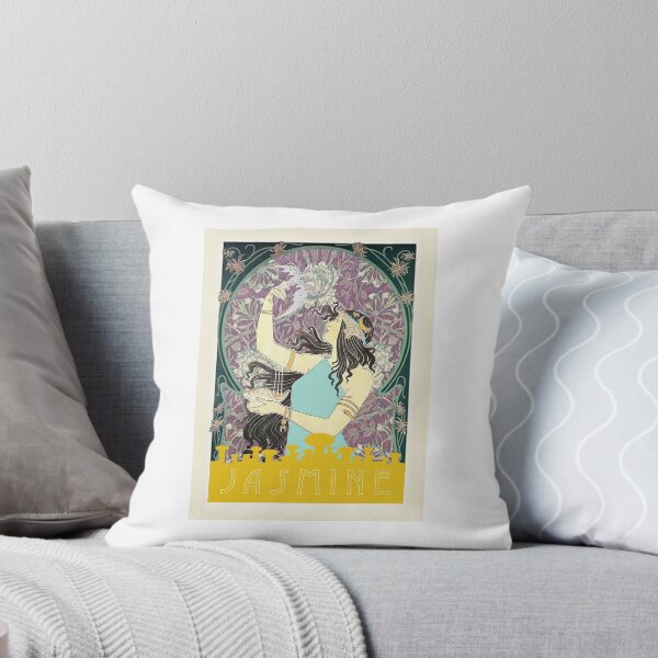 Artikelvorschau, Jugendstil Jasmin Illustration entworfen und verkauft von rashealy.