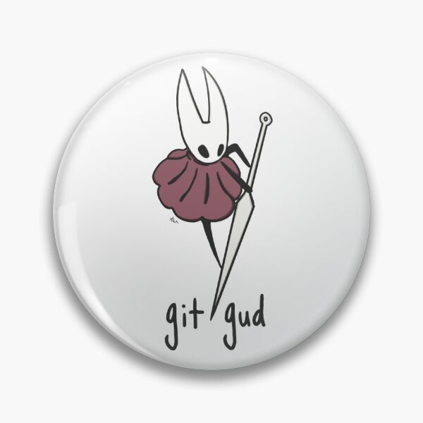 Hornet Git Gud Hollow Knight Sticker 