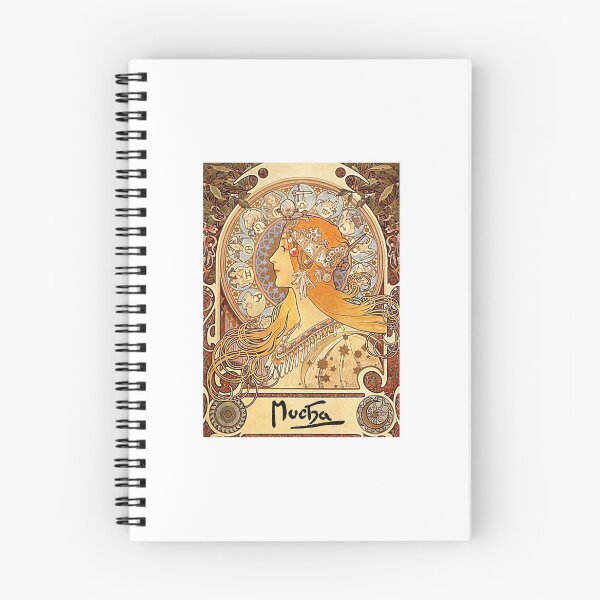 Artikelvorschau, Orange Art Nouveau Illustration entworfen und verkauft von rashealy.
