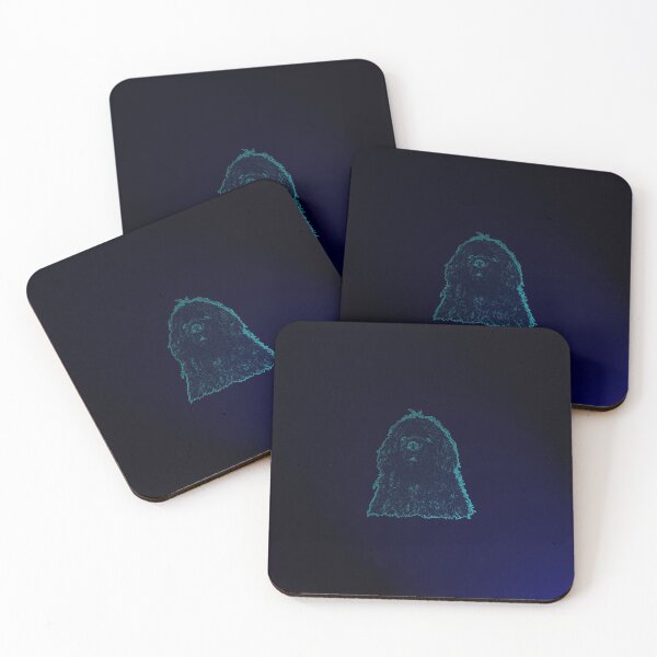 Item preview, Newfoundland dog blue designed and sold by Moonyflower.