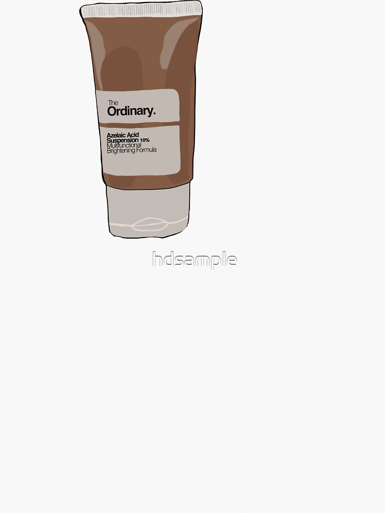 The Ordinary Skincare Stickers Cute Aesthetic Waterproof 