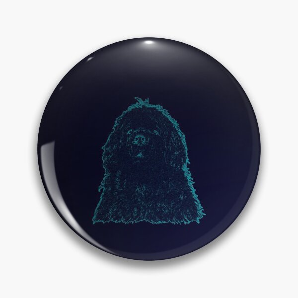 Item preview, Newfoundland dog blue designed and sold by Moonyflower.