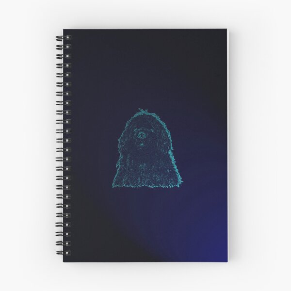 Item preview, Newfoundland dog blue designed and sold by Moonyflower.