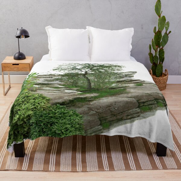 Item preview,  Rock trees allegory from ancient China. Ink painting. designed and sold by Kallandra.