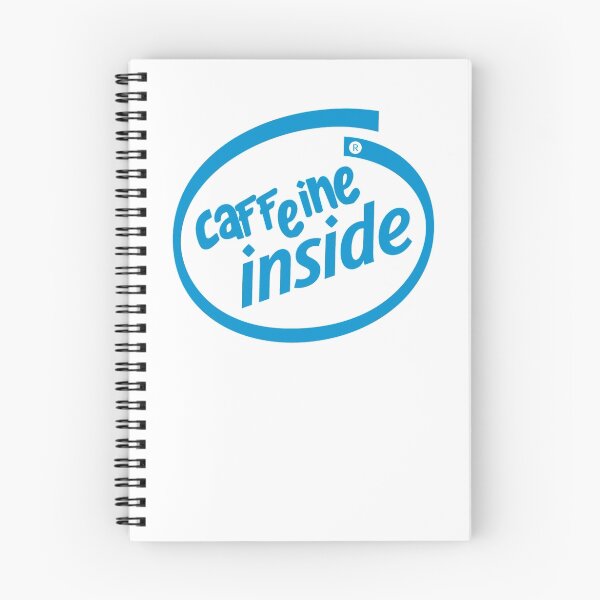 Item preview, Intel Coffee logo parody - "Caffeine Inside" designed and sold by feelngevaporatd.