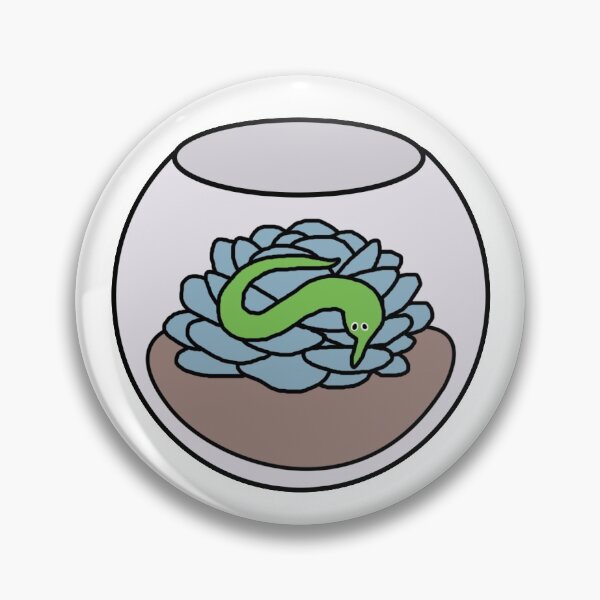 Item preview, worm on a string succulent bowl designed and sold by paraibaquartz.