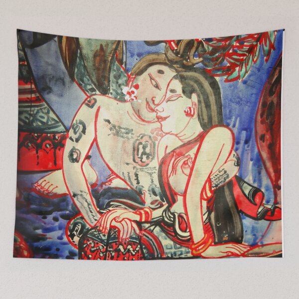 Item preview, You Love me don’t you?  – Copy of the original art in a Temple in Thailand  designed and sold by JOHNC1.