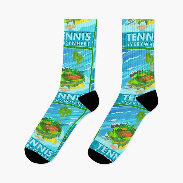 Item preview, Tennis Everywhere - Caribbean island  designed and sold by Vo-iDstudio.