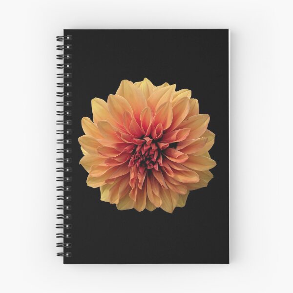 Item preview, Hermosa flor de dalia naranja recorte designed and sold by wjrtapp.