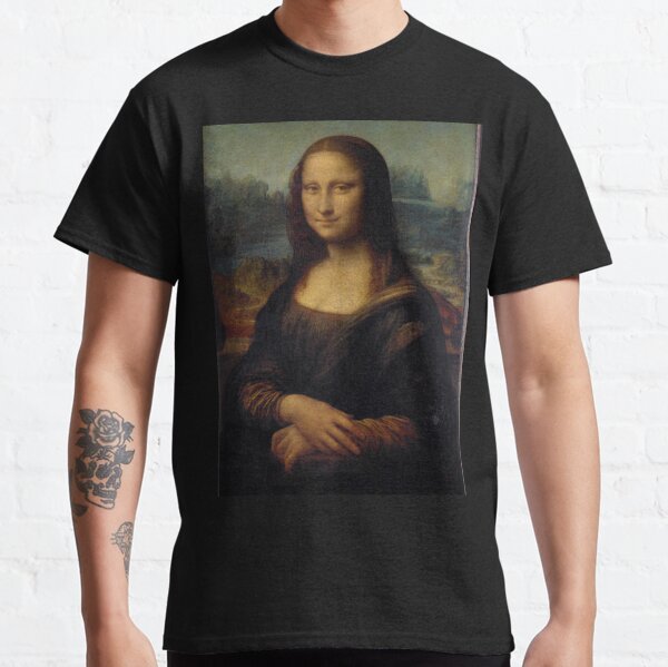 Unisex Bella Canvas T-shirt Mona Lisa/'s Covid Mask