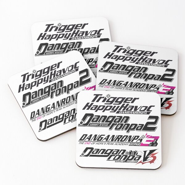 Item preview, Danganronpa Main Series Logos designed and sold by Weebaloo.