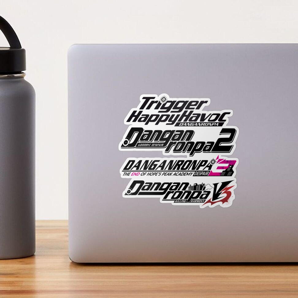 Danganronpa Main Series Logos