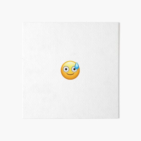 Cursed emoji Art Board Print for Sale by kennedypimenta