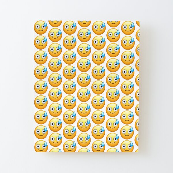 Shush Cursed Emoji | Art Board Print