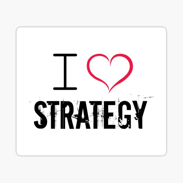 Item preview, I love strategy designed and sold by ryspayevkaisar.
