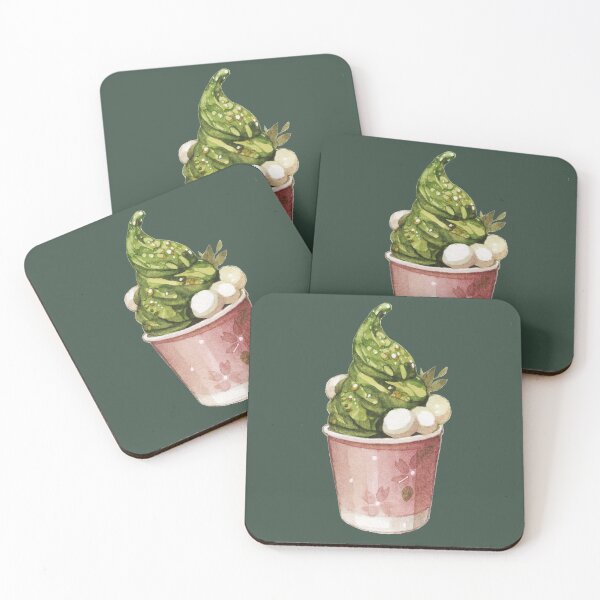 Item preview, Japanese Matcha Green Tea Soft Serve with Mochi designed and sold by Alicia Chee.