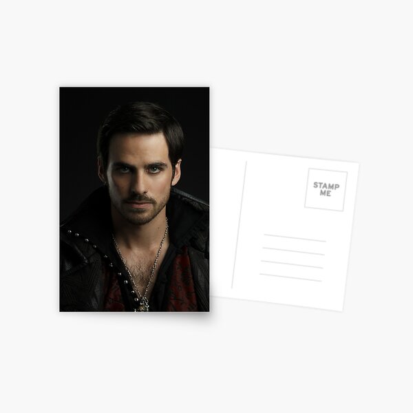 Colin O'Donoghue as Captain Hook Postcard