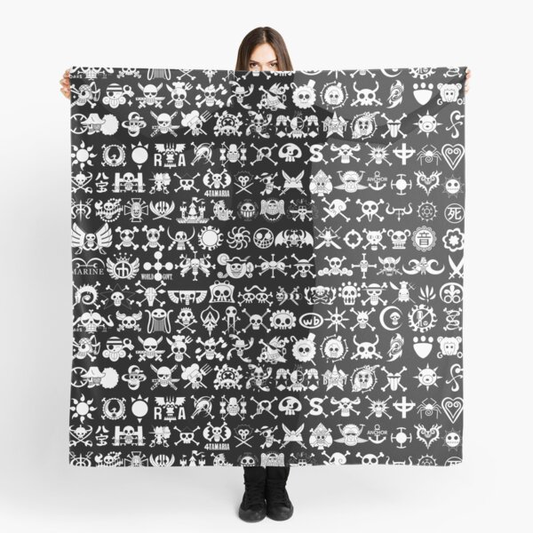 One Piece Jolly Roger 2 Scarf