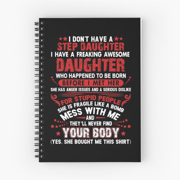 Item preview, I Don’t Have A Stepdaughter I Have A Freaking Awesome Daughter Funny Father Day Gift designed and sold by Simeon	 Dorelus.