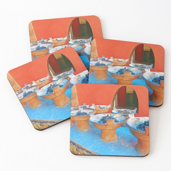 Item preview, Morocco Watercolor Painting -  Tagine Clay Pots designed and sold by impetum.