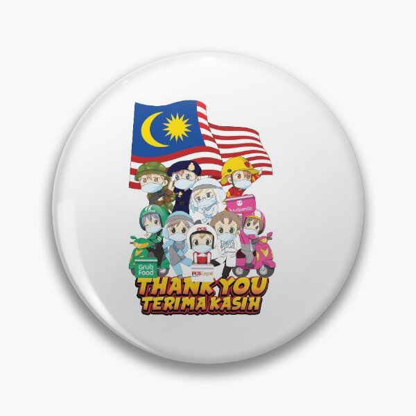 Item preview, Thank You Malaysian Frontliners designed and sold by Anime Access.