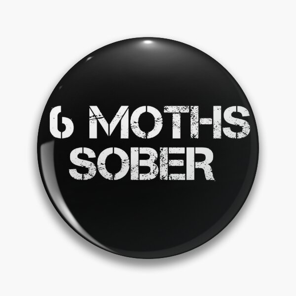 Item preview, 6 Months Sober Sobriety Gift designed and sold by Kiwi-Tienda2017.