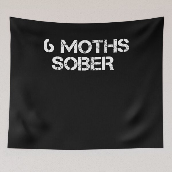 Item preview, 6 Months Sober Sobriety Gift designed and sold by Kiwi-Tienda2017.