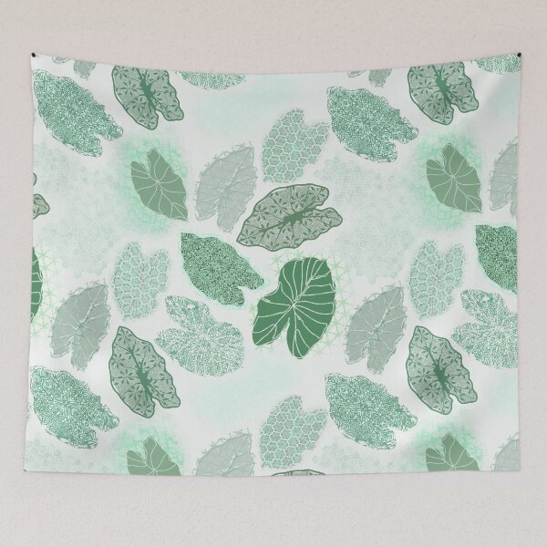 Item preview, Elephant Ears Lacey Leaves Gorgeous Greens designed and sold by Odsy.