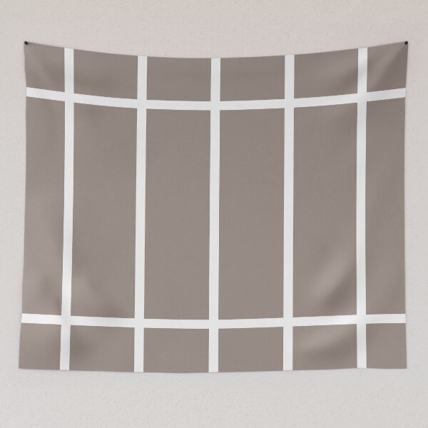 Item preview, Brown Grid designed and sold by hexdecor.