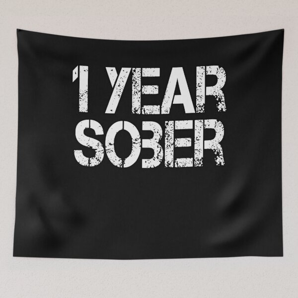 Item preview, 1 Year Sober Sobriety Gift designed and sold by Kiwi-Tienda2017.