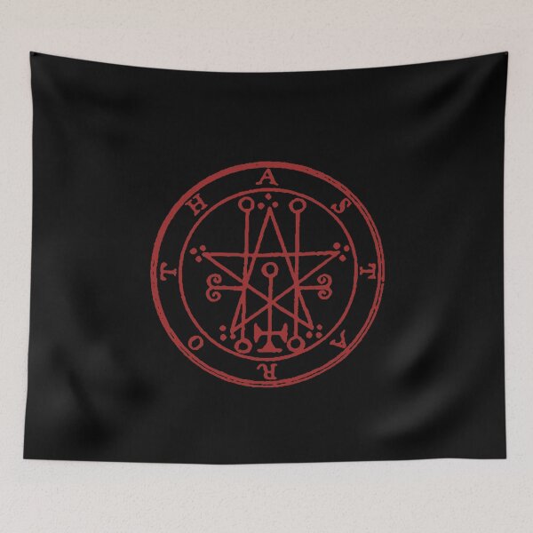 Item preview, Astaroth Sigil Demon Goetia Solomon Grimoire Occult 666 designed and sold by h44k0n.