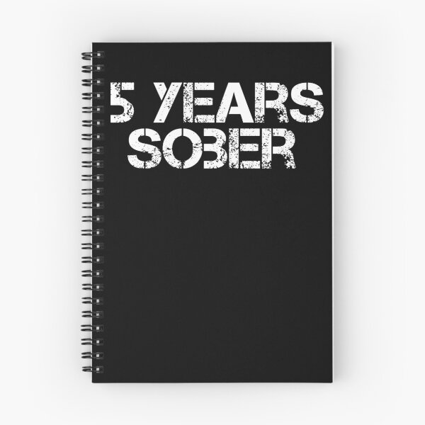 Item preview, 5 Years Sober Sobriety Gift designed and sold by Kiwi-Tienda2017.