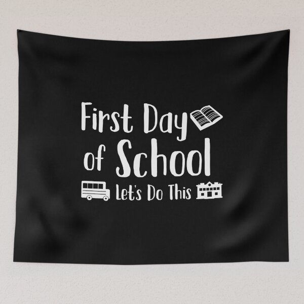 Item preview, First Day of School Let's Do This designed and sold by EstelleStar.