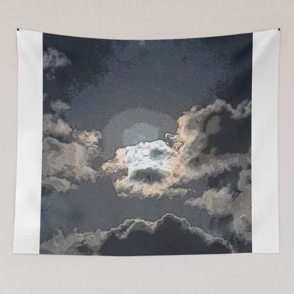Item preview, Moon Behind The Clouds designed and sold by Andmaj.