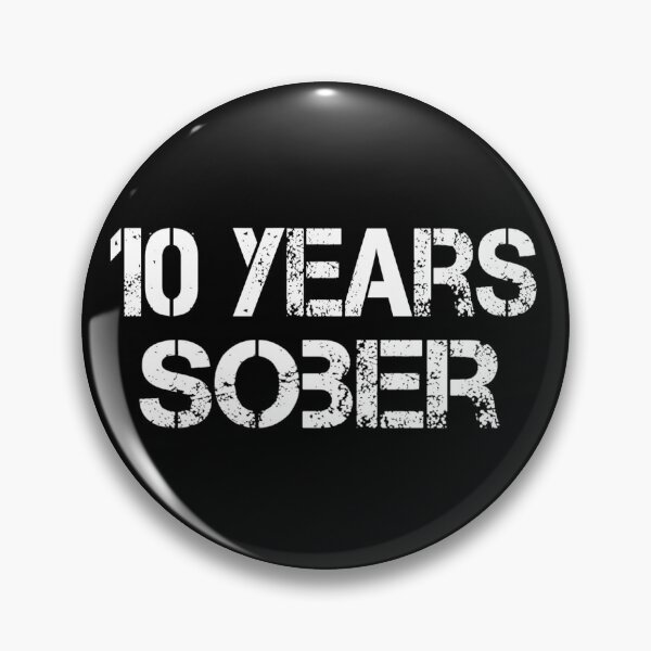 Item preview, 10 Years Sober Sobriety Gift designed and sold by Kiwi-Tienda2017.