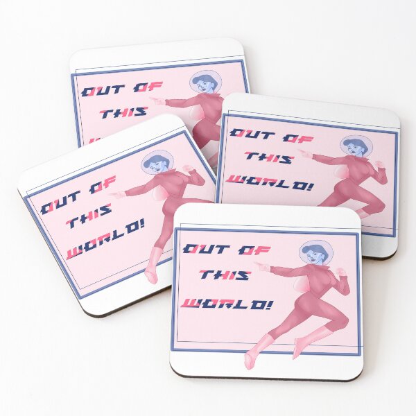 Item preview, Out of this world! Astronaut designed and sold by thicker than  a sticker.