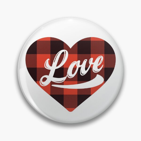 Item preview, My Flannel Valentine Love Plaid Heart designed and sold by thrilla.