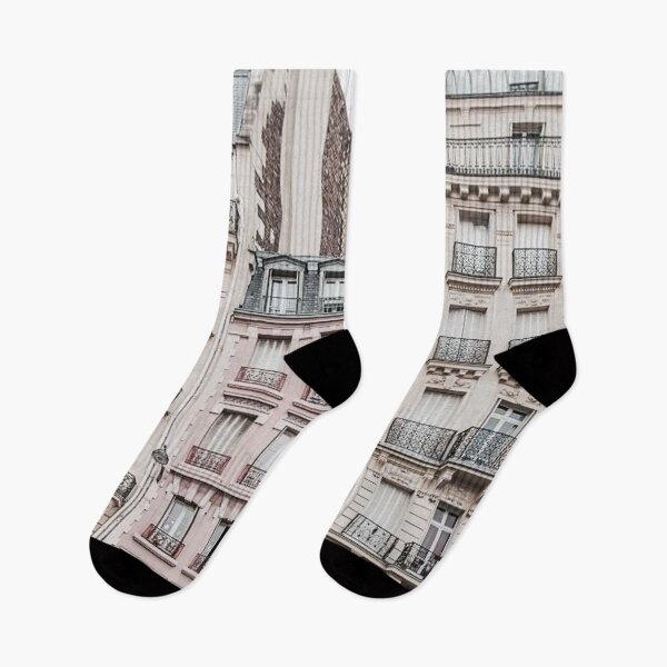 Item preview, Aesthetic Pink Parisian Buildings designed and sold by Freshfroot.
