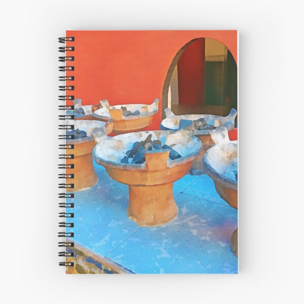 Item preview, Morocco Watercolor Painting -  Tagine Clay Pots designed and sold by impetum.