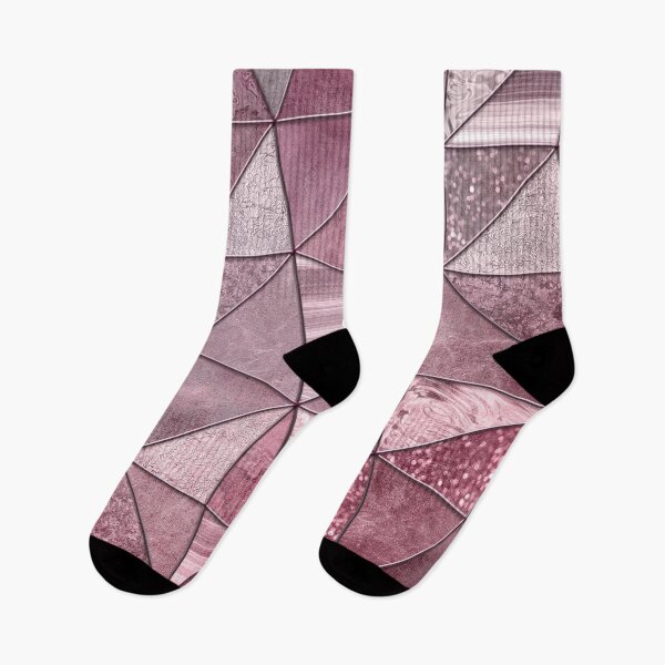 Item preview, Pink Red Glamour Marble Shiny Stained Glass Design designed and sold by artsandsoul.