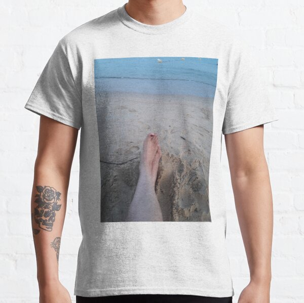 feet in the sand Classic T-Shirt