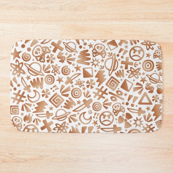 Item preview, Random Doodles Orange designed and sold by Batts Clay.