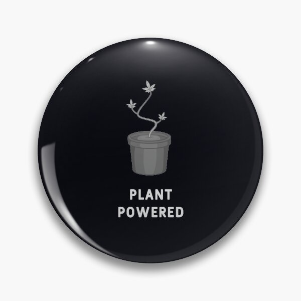 Item preview, Plant Powered - Funny Weed Marijuana Cannabis Design designed and sold by thatweedstore.