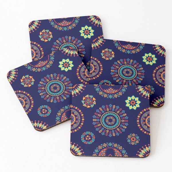 Item preview,  Mayan Colorful Ethnic Circular Pattern designed and sold by Vector Scout Lab.