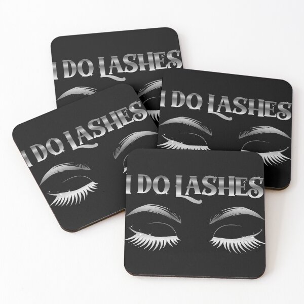 Item preview, Lash Lover I Do Lashes Make Up Artist Gift Design Idea desig graphic designed and sold by Lisbob.