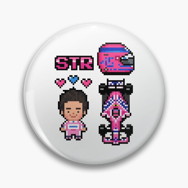 Item preview, Pixel Lance Stroll F1 2020 designed and sold by hyonibee.