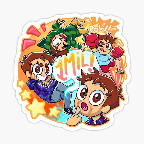 Jayingee Roblox Stickers Redbubble - jayingee roblox meme games