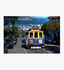 The Tram in San Francisco Photographic Print