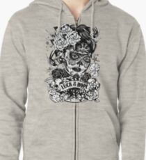 Sudadera con capucha y cremallera Catrina